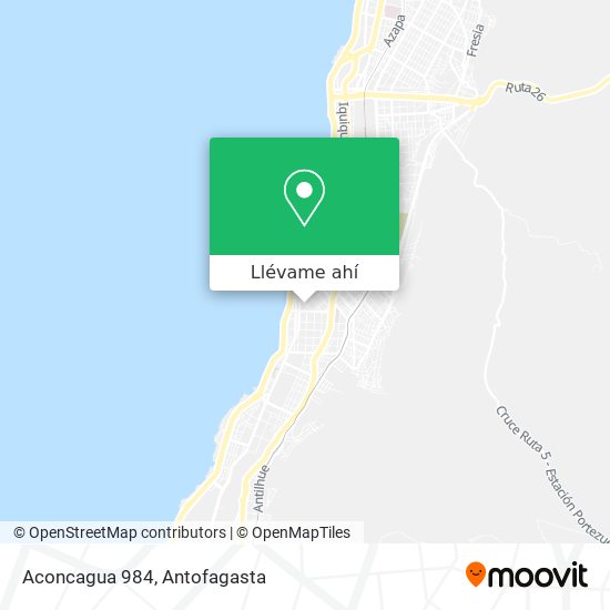 Mapa de Aconcagua 984