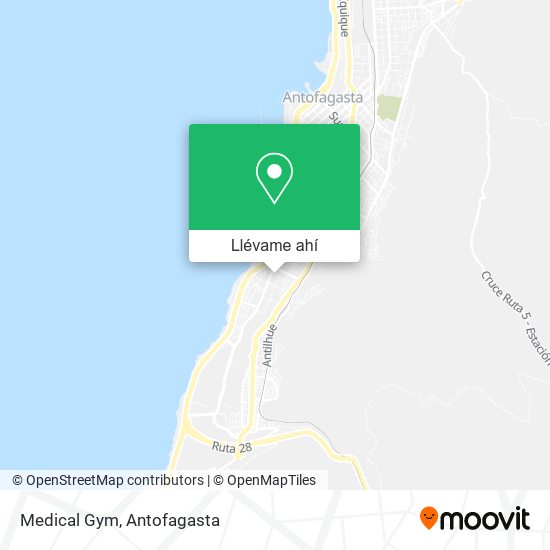 Mapa de Medical Gym