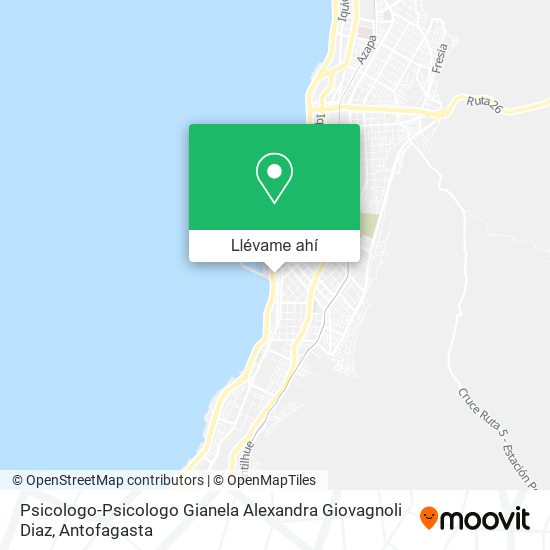 Mapa de Psicologo-Psicologo Gianela Alexandra Giovagnoli Diaz