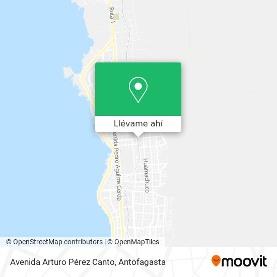 Mapa de Avenida Arturo Pérez Canto