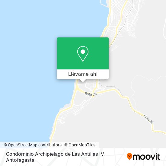 Mapa de Condominio Archipielago de Las Antillas IV