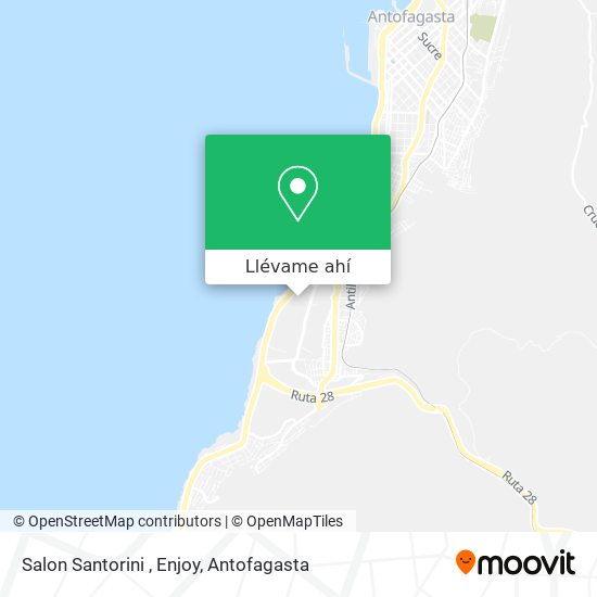 Mapa de Salon Santorini , Enjoy