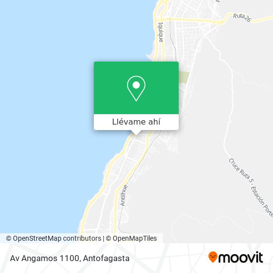 Mapa de Av Angamos 1100
