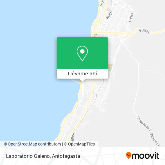 Mapa de Laboratorio Galeno