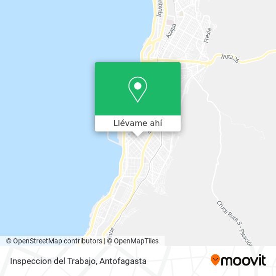 Mapa de Inspeccion del Trabajo