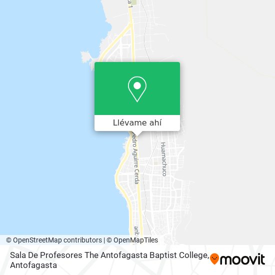 Mapa de Sala De Profesores The Antofagasta Baptist College