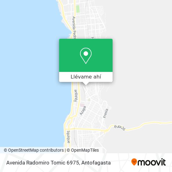 Mapa de Avenida Radomiro Tomic 6975