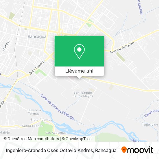 Mapa de Ingeniero-Araneda Oses Octavio Andres