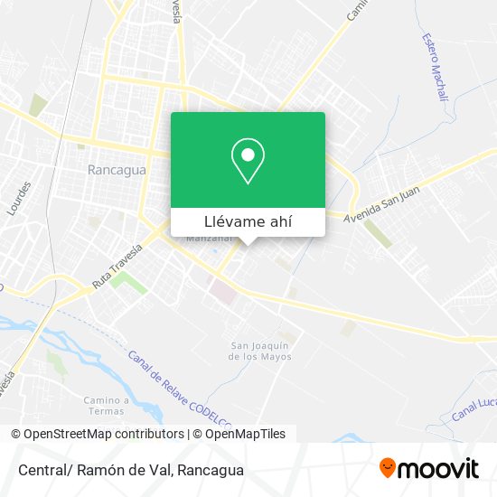 Mapa de Central/ Ramón de Val
