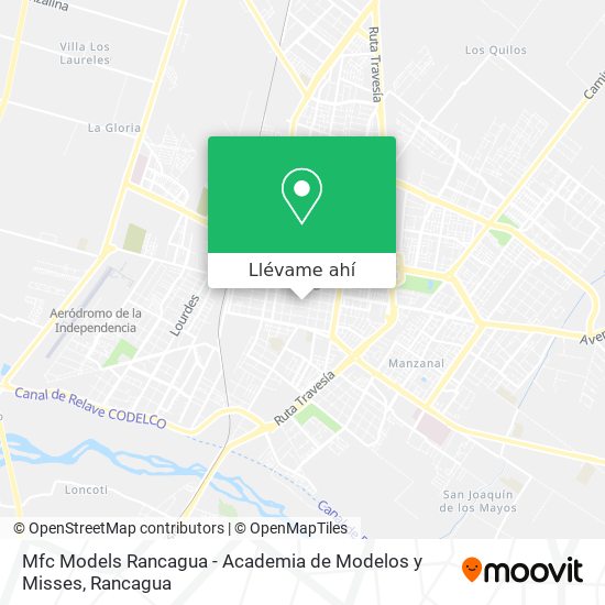Mapa de Mfc Models Rancagua - Academia de Modelos y Misses
