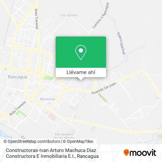 Mapa de Constructoras-Ivan Arturo Machuca Diaz Constructora E Inmobiliaria E.I.