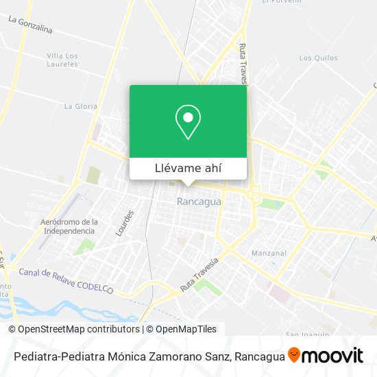 Mapa de Pediatra-Pediatra Mónica Zamorano Sanz