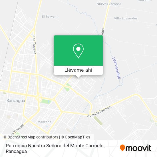 Mapa de Parroquia Nuestra Señora del Monte Carmelo