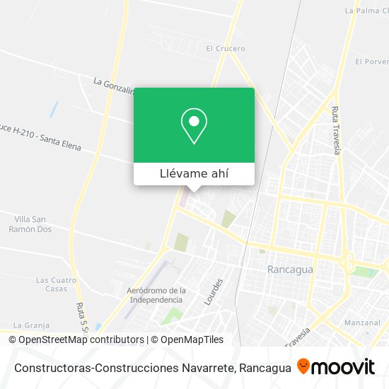 Mapa de Constructoras-Construcciones Navarrete
