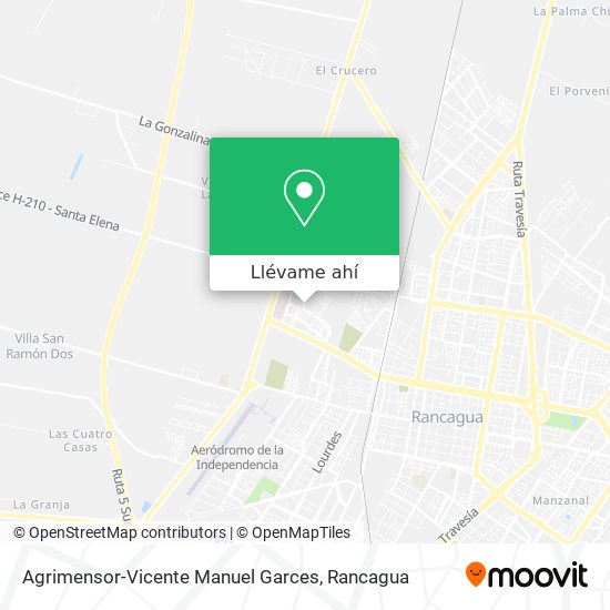 Mapa de Agrimensor-Vicente Manuel Garces