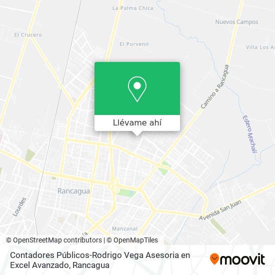 Mapa de Contadores Públicos-Rodrigo Vega Asesoria en Excel Avanzado