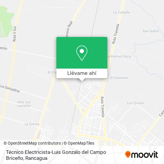 Mapa de Técnico Electricista-Luis Gonzalo del Campo Briceño