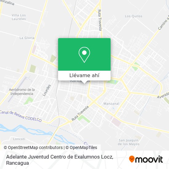 Mapa de Adelante Juventud Centro de Exalumnos Locz