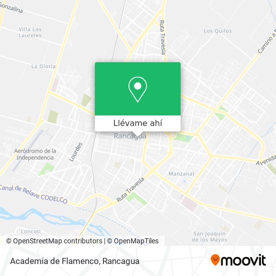 Mapa de Academia de Flamenco