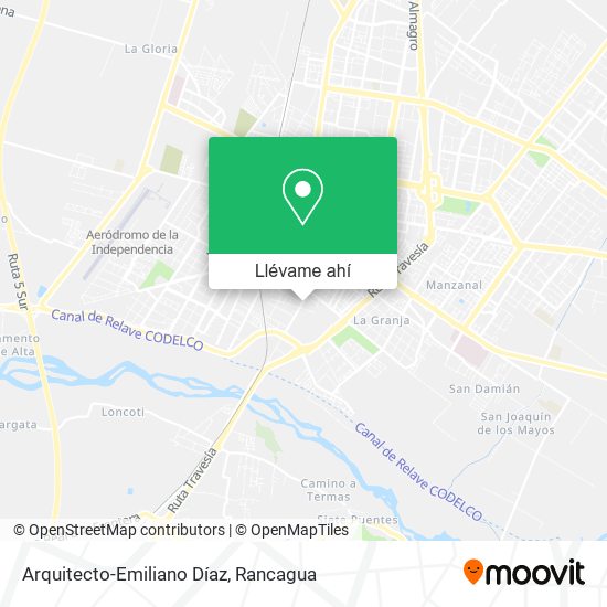Mapa de Arquitecto-Emiliano Díaz