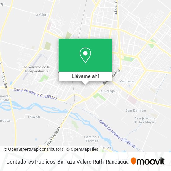 Mapa de Contadores Públicos-Barraza Valero Ruth