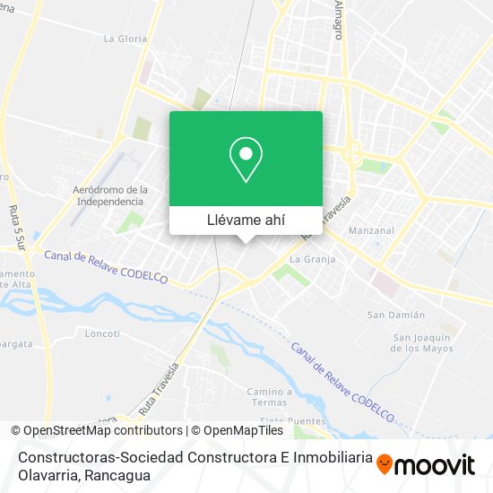Mapa de Constructoras-Sociedad Constructora E Inmobiliaria Olavarria