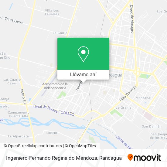 Mapa de Ingeniero-Fernando Reginaldo Mendoza