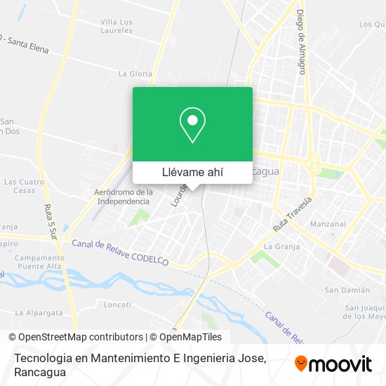 Mapa de Tecnologia en Mantenimiento E Ingenieria Jose