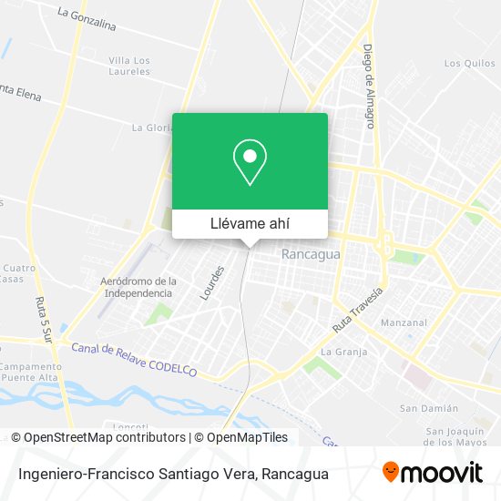 Mapa de Ingeniero-Francisco Santiago Vera