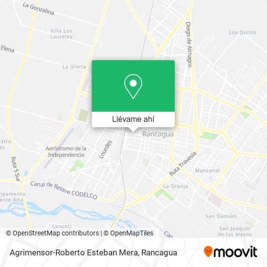 Mapa de Agrimensor-Roberto Esteban Mera