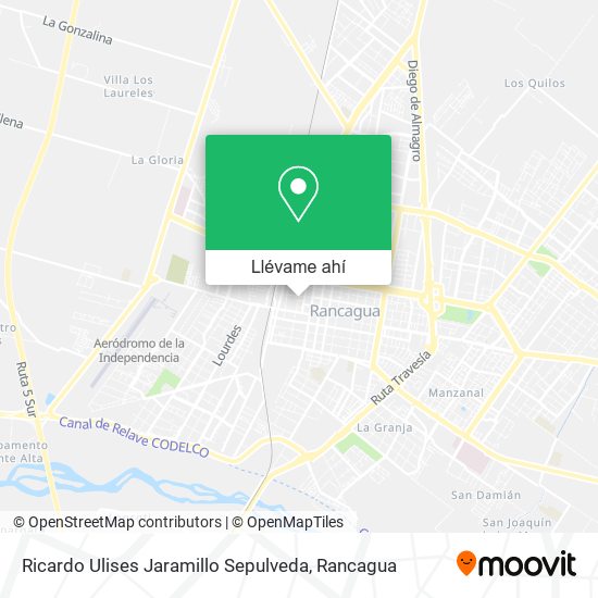 Mapa de Ricardo Ulises Jaramillo Sepulveda