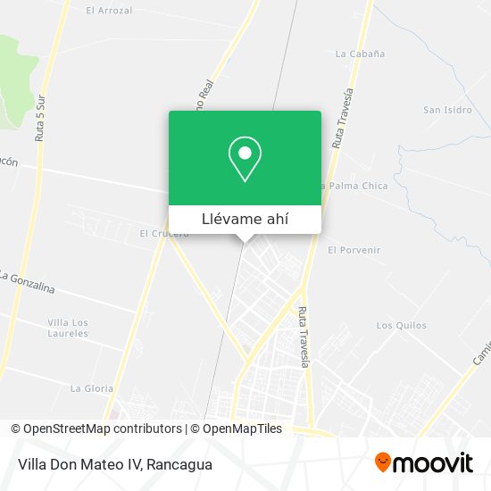 Mapa de Villa Don Mateo IV
