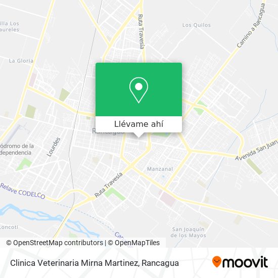 Mapa de Clinica Veterinaria Mirna Martinez