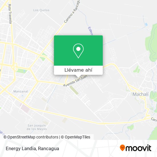 Mapa de Energy Landia