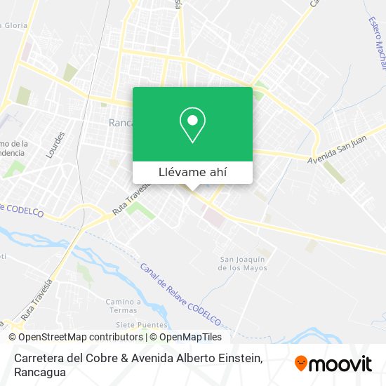 Mapa de Carretera del Cobre & Avenida Alberto Einstein