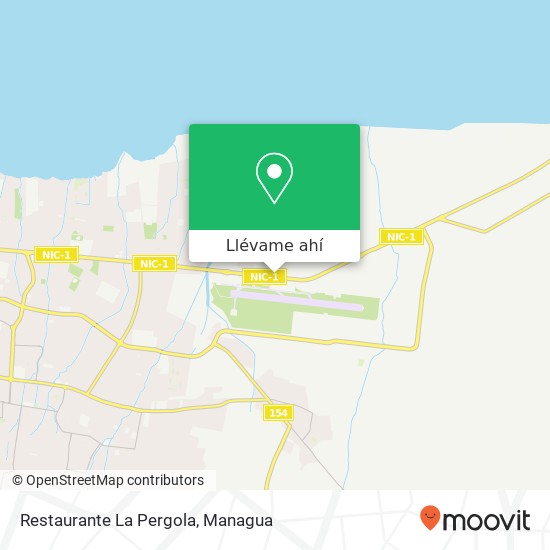 Mapa de Restaurante La Pergola