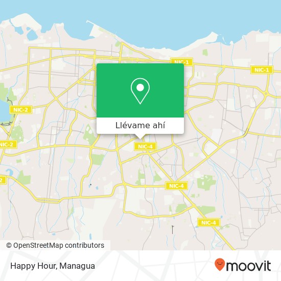 Mapa de Happy Hour