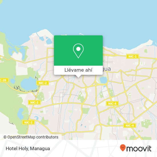 Mapa de Hotel Holy