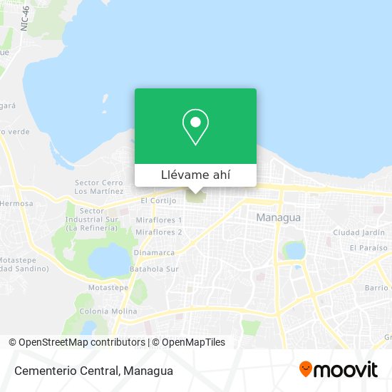Mapa de Cementerio Central