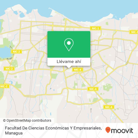 Mapa de Facultad De Ciencias Económicas Y Empresariales