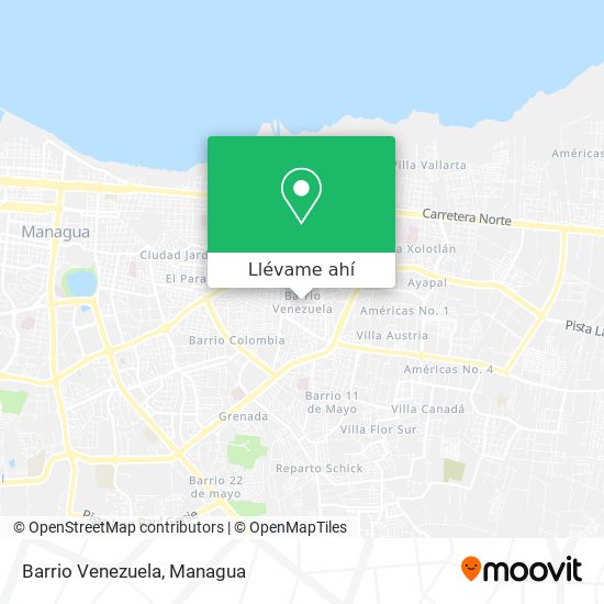 Mapa de Barrio Venezuela