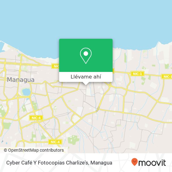 Mapa de Cyber Café Y Fotocopias Charlize's