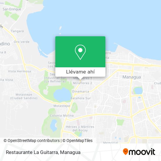 Mapa de Restaurante La Guitarra