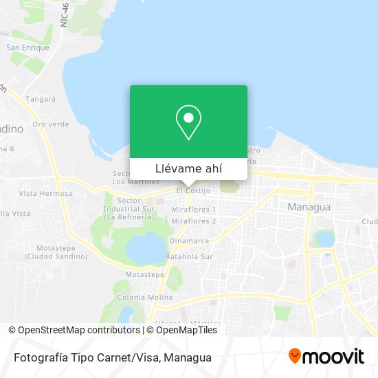 Mapa de Fotografía Tipo Carnet/Visa