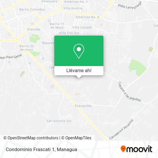 Mapa de Condominio Frascati 1