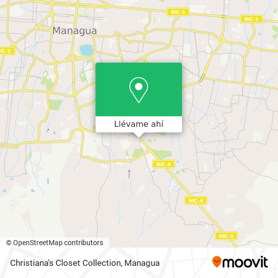 Mapa de Christiana's Closet Collection