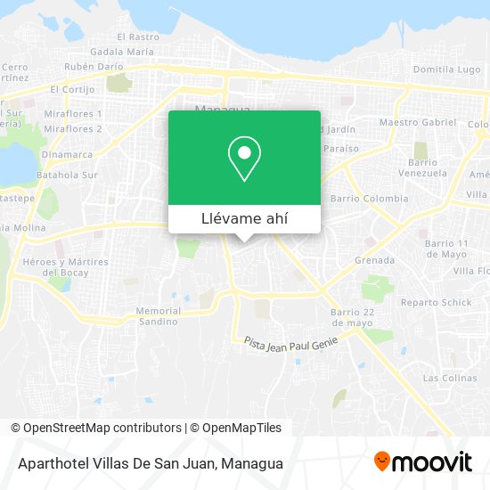 Mapa de Aparthotel Villas De San Juan