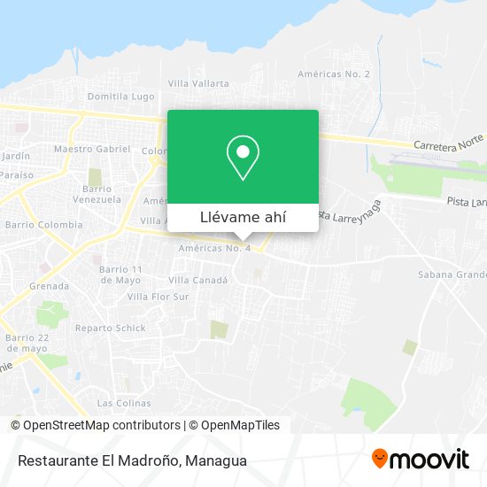 Mapa de Restaurante El Madroño