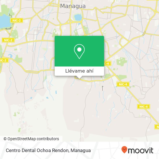 Mapa de Centro Dental Ochoa Rendon