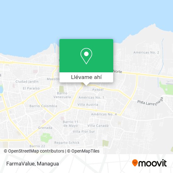 Mapa de FarmaValue